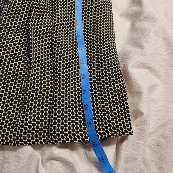 PRISTINE 90s Lady Di style her fave Polka Dot pleated skirt 2 pc suit dress - Picture 8 of 16